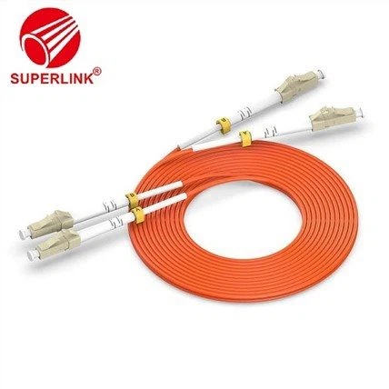 LC TO LC デュプレックス マルチモード光ファイバ パッチ コード